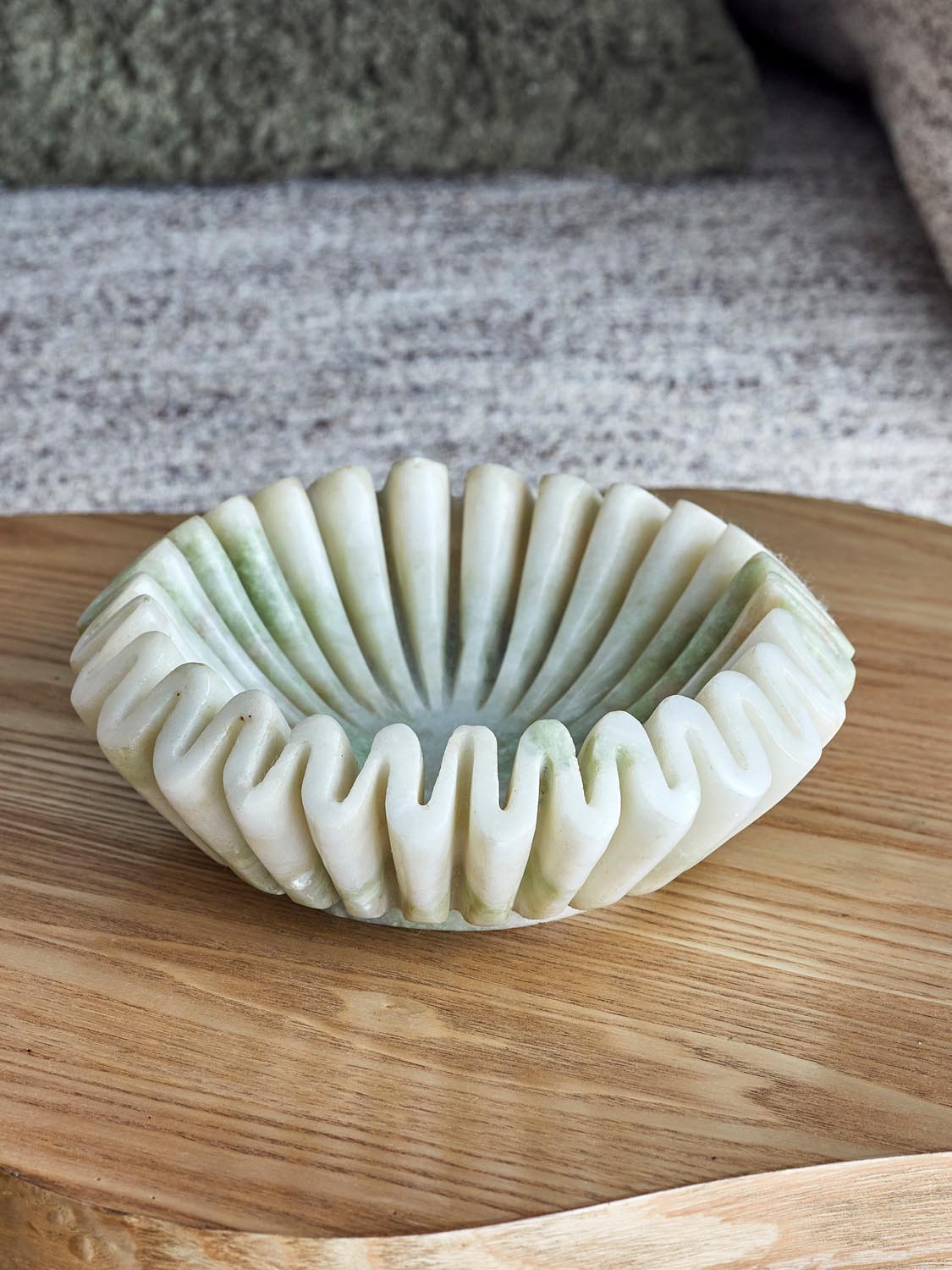 Harmonia Schale, Grün, Marmor in Green präsentiert im Onlineshop von KAQTU Design AG. Schale ist von Bloomingville