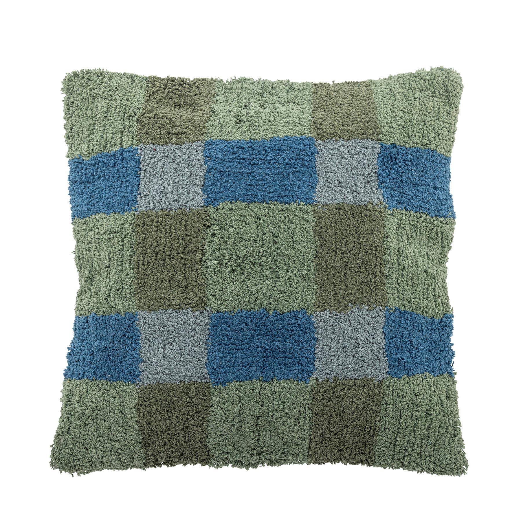 Pil Kissen, Grün, Baumwolle OEKO-TEX® in Green präsentiert im Onlineshop von KAQTU Design AG. Deko Kissenbezug ist von Bloomingville
