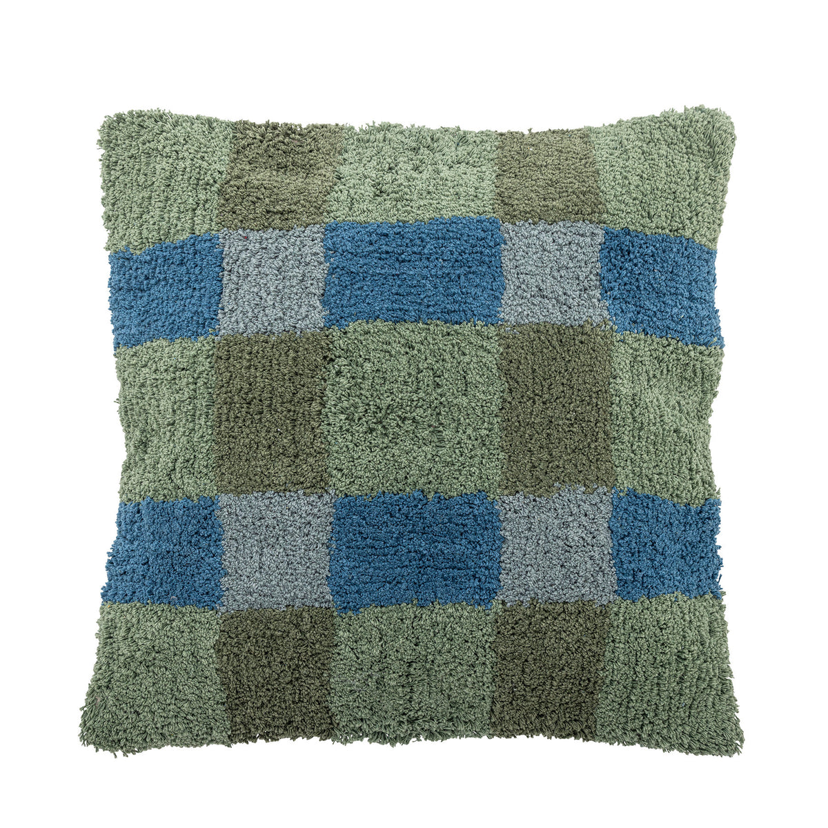 Pil Kissen, Grün, Baumwolle OEKO-TEX® in Green präsentiert im Onlineshop von KAQTU Design AG. Deko Kissenbezug ist von Bloomingville