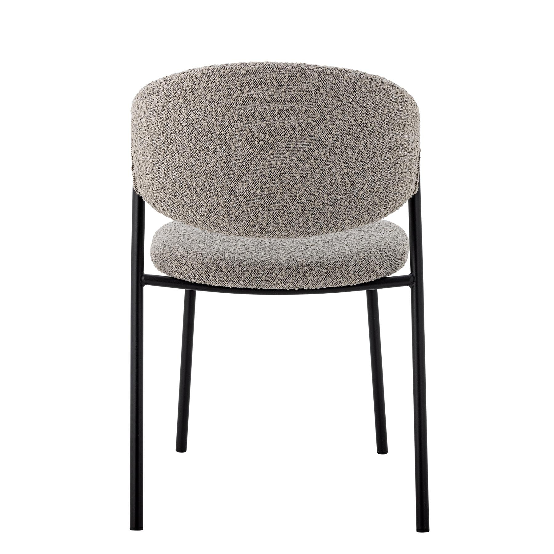 Marlo Esszimmerstuhl, Grau, Polyester in Grey präsentiert im Onlineshop von KAQTU Design AG. Stuhl ist von Bloomingville