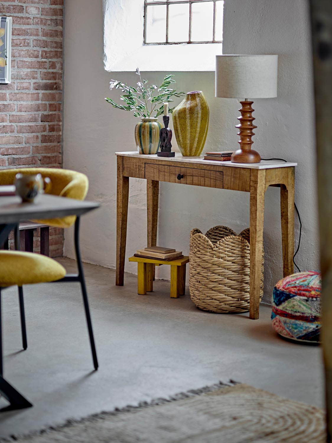 Hauge Konsolentisch, Braun, FSC®100%, Mango in Brown präsentiert im Onlineshop von KAQTU Design AG. Schreibtisch ist von Creative Collection
