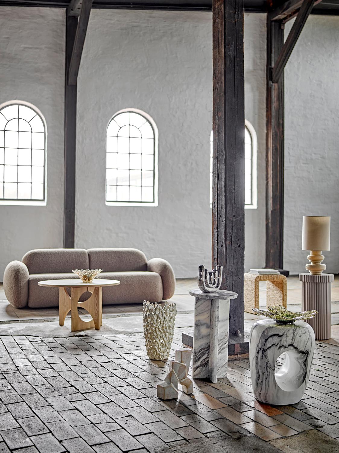 Alden Couchtisch, Natur, MDF in Nature präsentiert im Onlineshop von KAQTU Design AG. Beistelltisch ist von Bloomingville