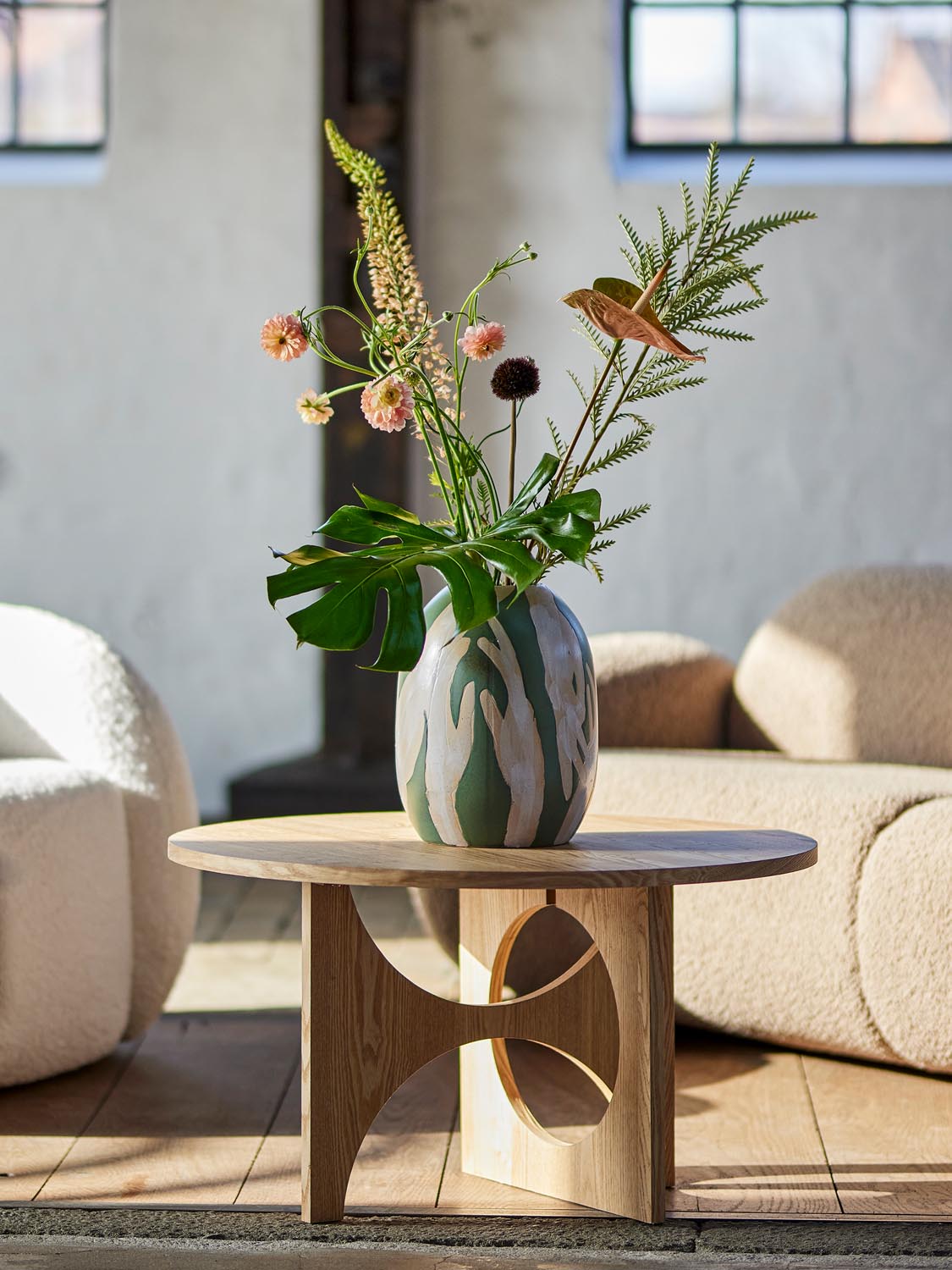 Alden Couchtisch, Natur, MDF in Nature präsentiert im Onlineshop von KAQTU Design AG. Beistelltisch ist von Bloomingville