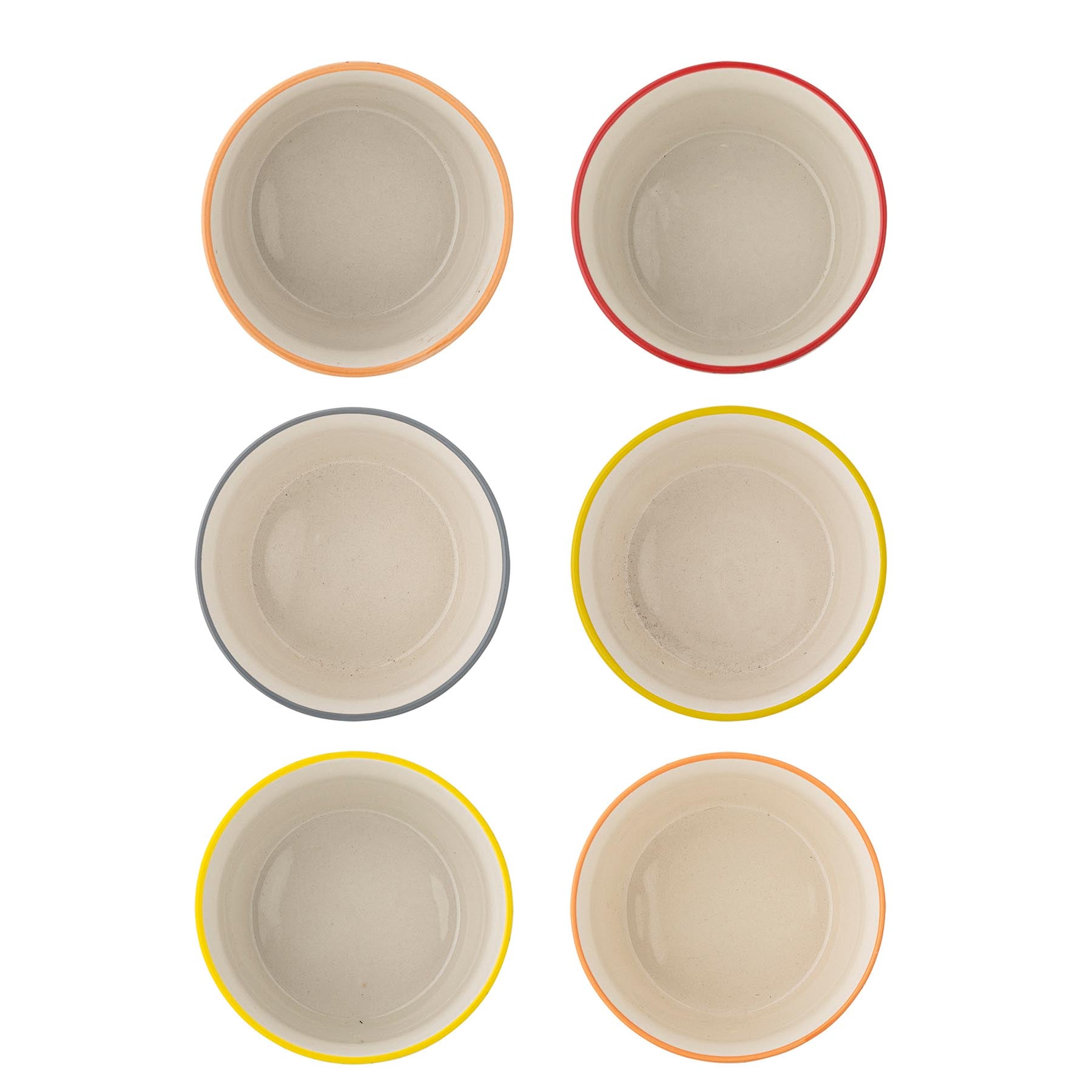 Carla Schale, Bunt, Steingut in Multi präsentiert im Onlineshop von KAQTU Design AG. Schale ist von Bloomingville
