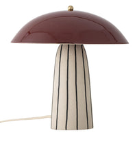 Arvid Tischlampe, Bunt, Steingut