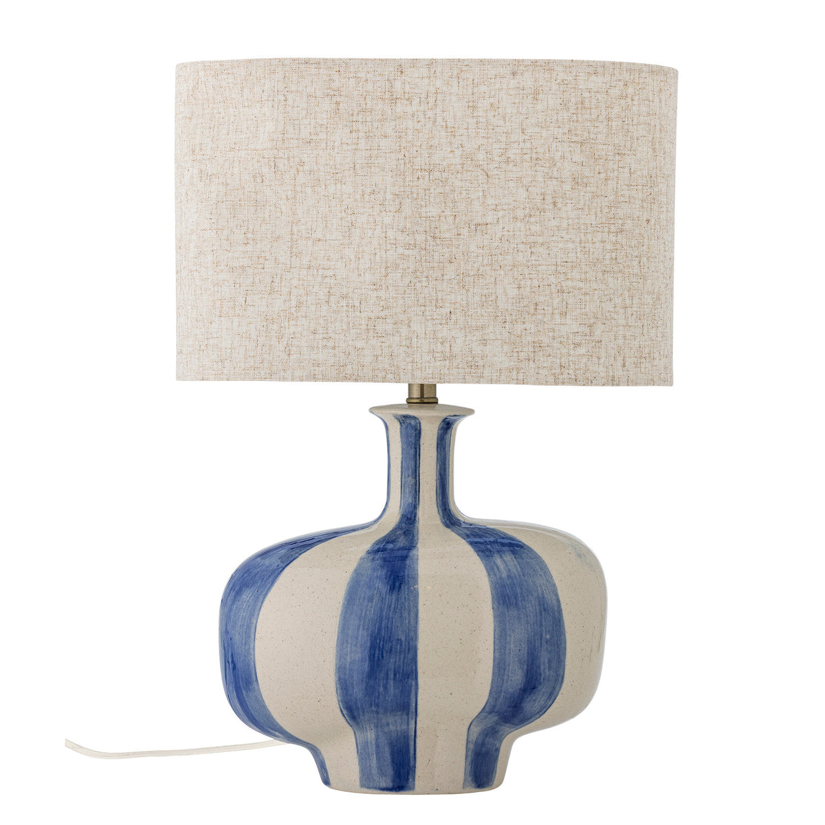 Alida Tischlampe, Bunt, Steingut in Multi präsentiert im Onlineshop von KAQTU Design AG. Tischleuchte ist von Creative Collection