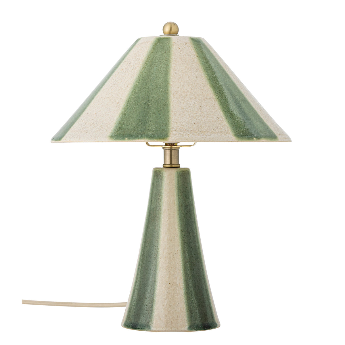 Olive Tischlampe, Bunt, Steingut in Multi präsentiert im Onlineshop von KAQTU Design AG. Tischleuchte ist von Bloomingville