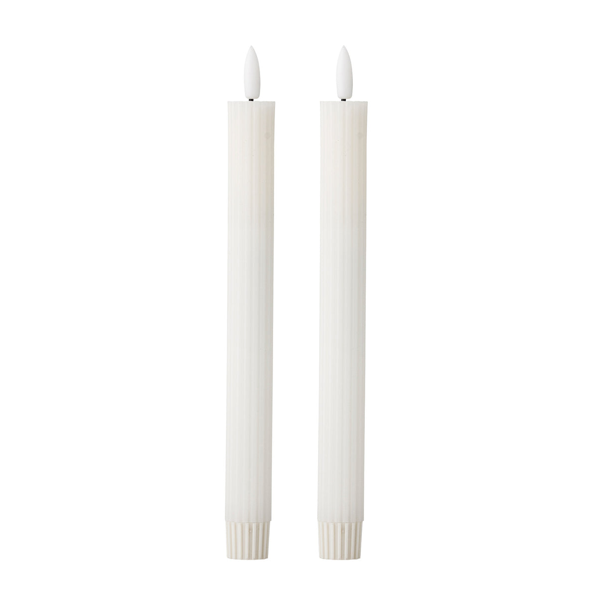 Ponza LED-Kerze, Weiss, Paraffine in White präsentiert im Onlineshop von KAQTU Design AG. Kerzen ist von Bloomingville