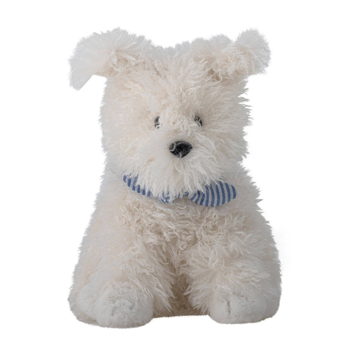 Tito Plüschtier, Weiss, Polyester in White präsentiert im Onlineshop von KAQTU Design AG. Plüschtier Kids ist von Bloomingville Mini