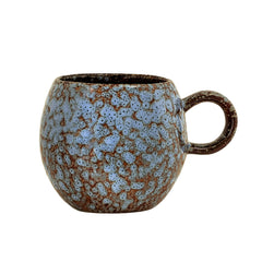 Paula cup, blue, earthenware