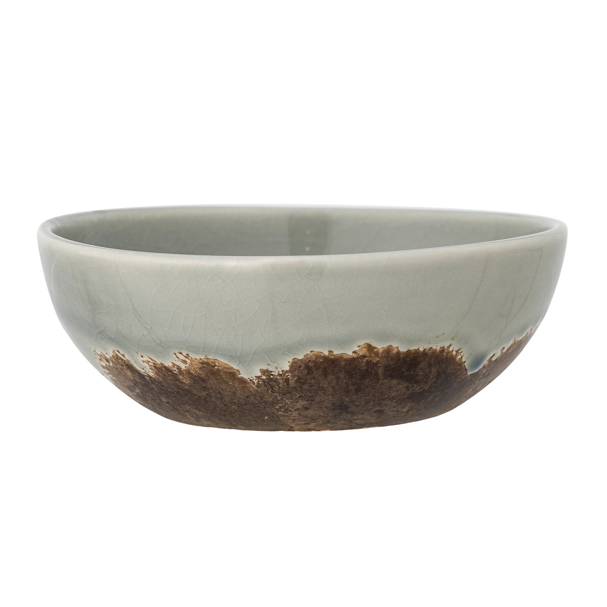 Paula Schale, Braun, Steingut in Brown präsentiert im Onlineshop von KAQTU Design AG. Schale ist von Bloomingville