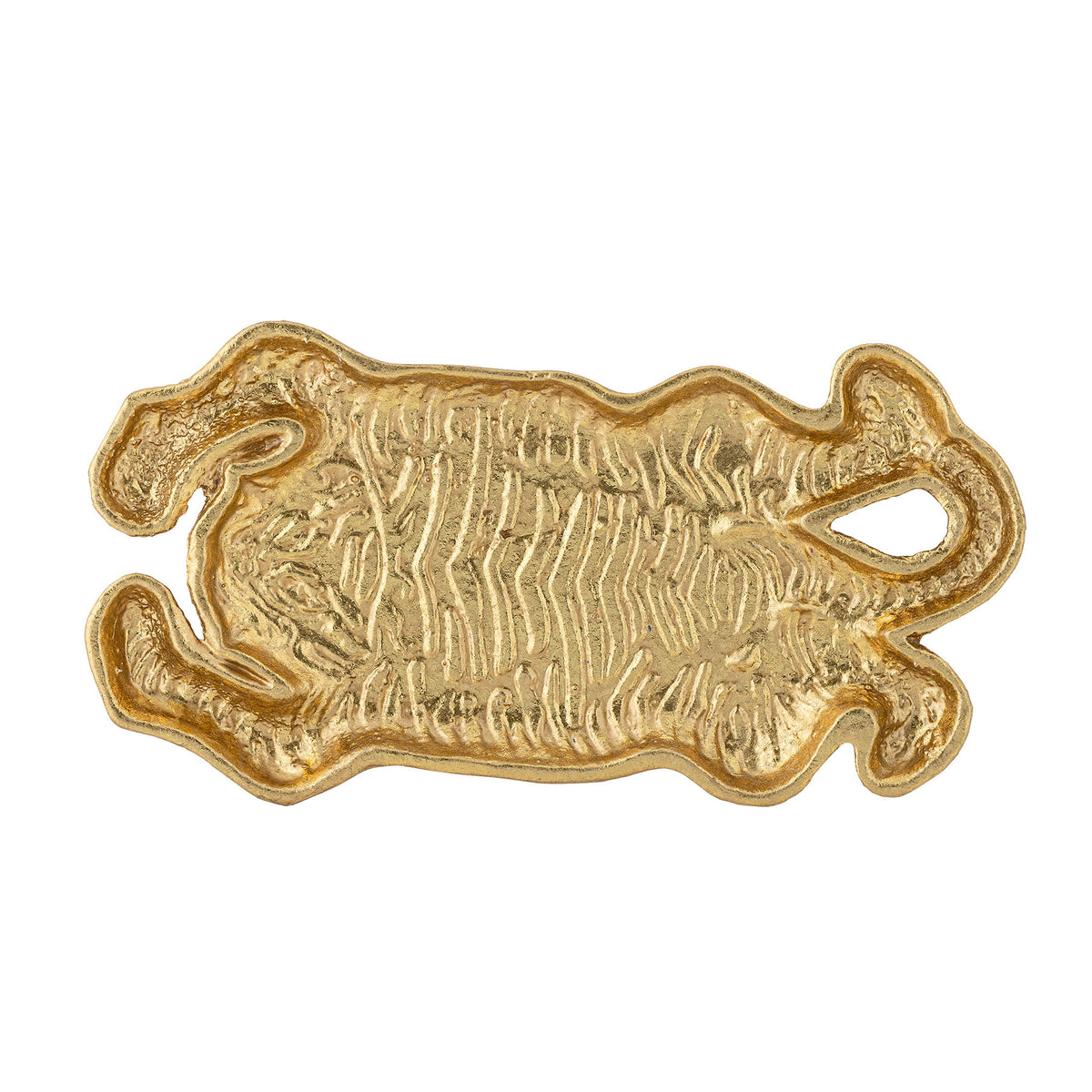 Lester Tablett, Gold, Gusseisen in Gold präsentiert im Onlineshop von KAQTU Design AG. Tablett ist von Bloomingville