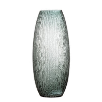 Brock Vase, Grau, Glas