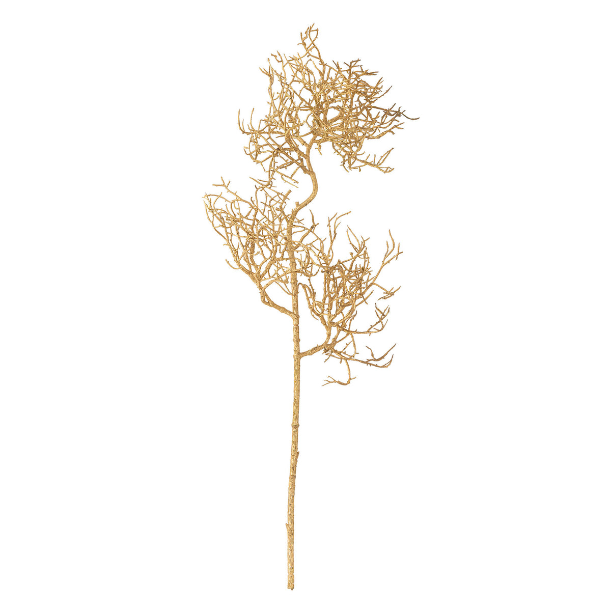 Coral Stiel, Gold, Künstliche Blumen in Gold präsentiert im Onlineshop von KAQTU Design AG. Kunstblume ist von Bloomingville