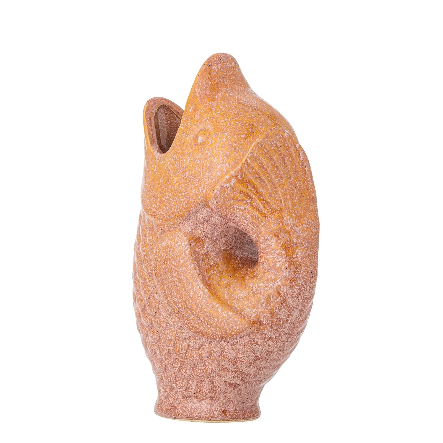 Harvey Vase, Braun, Steingut in Braun präsentiert im Onlineshop von KAQTU Design AG. Vase ist von Creative Collection