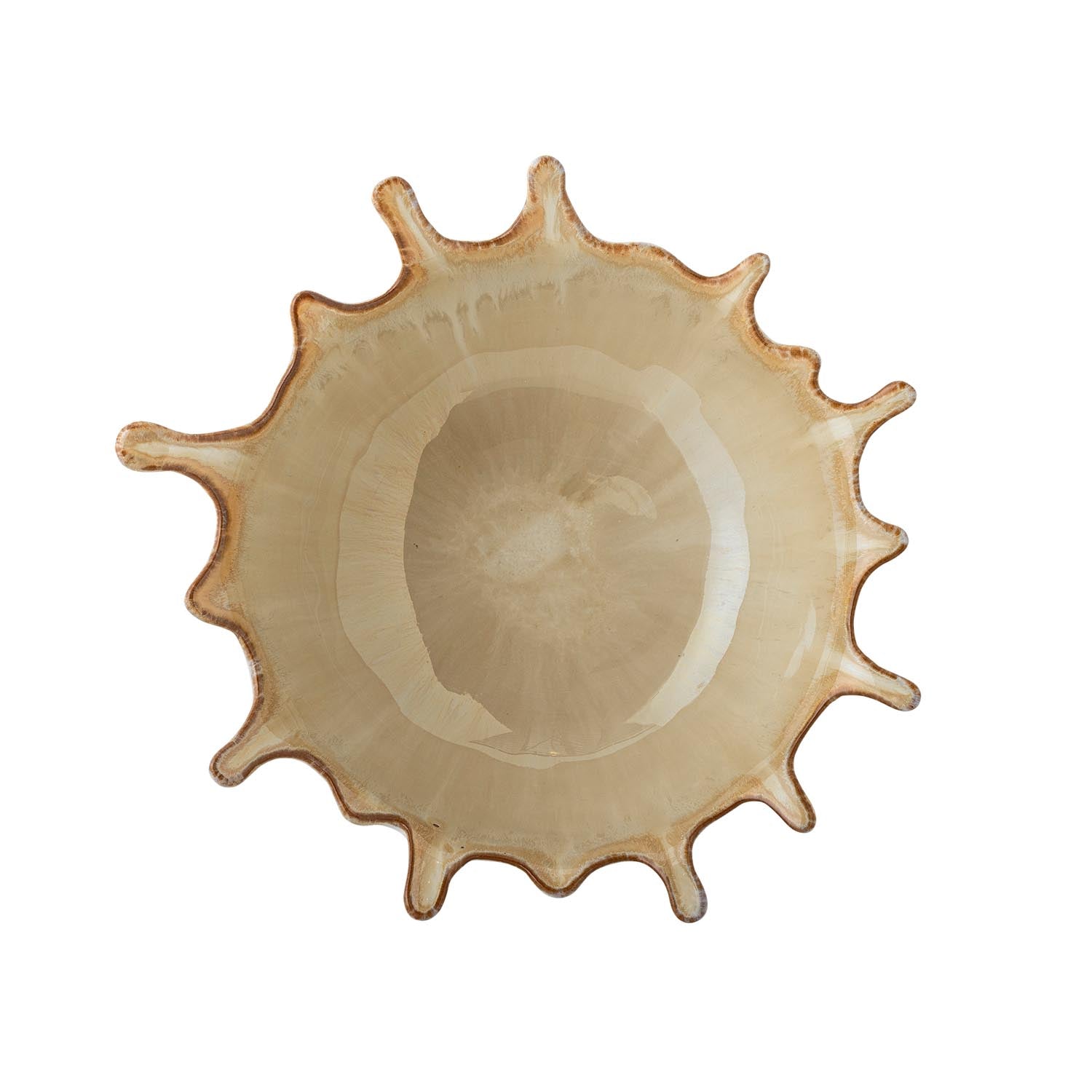 Alcott Schale, Natur, Steingut in Natur präsentiert im Onlineshop von KAQTU Design AG. Schale ist von Bloomingville