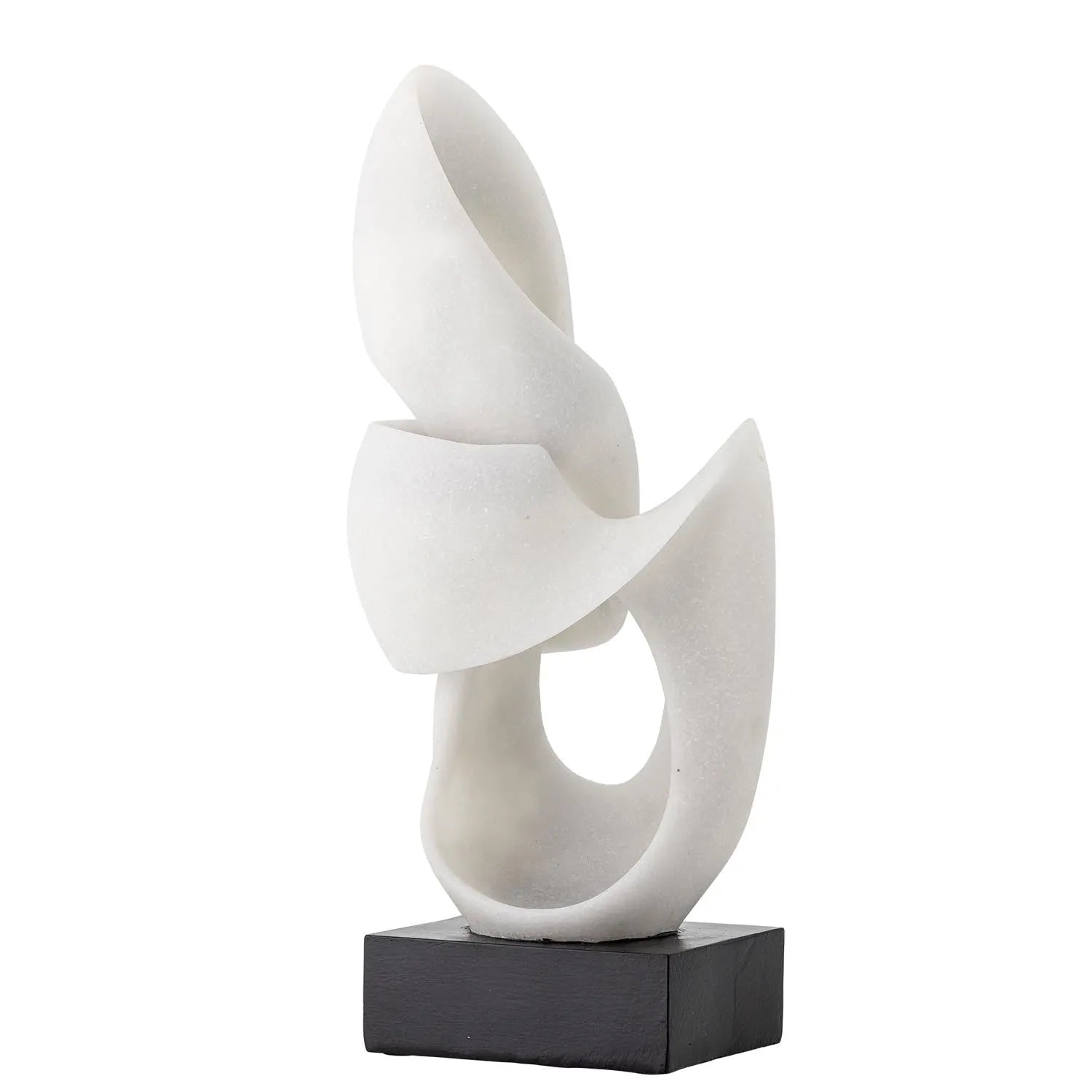 Alistair Deko, Weiß, Polyresin in Weiß präsentiert im Onlineshop von KAQTU Design AG. Kunstgegenstände ist von Bloomingville