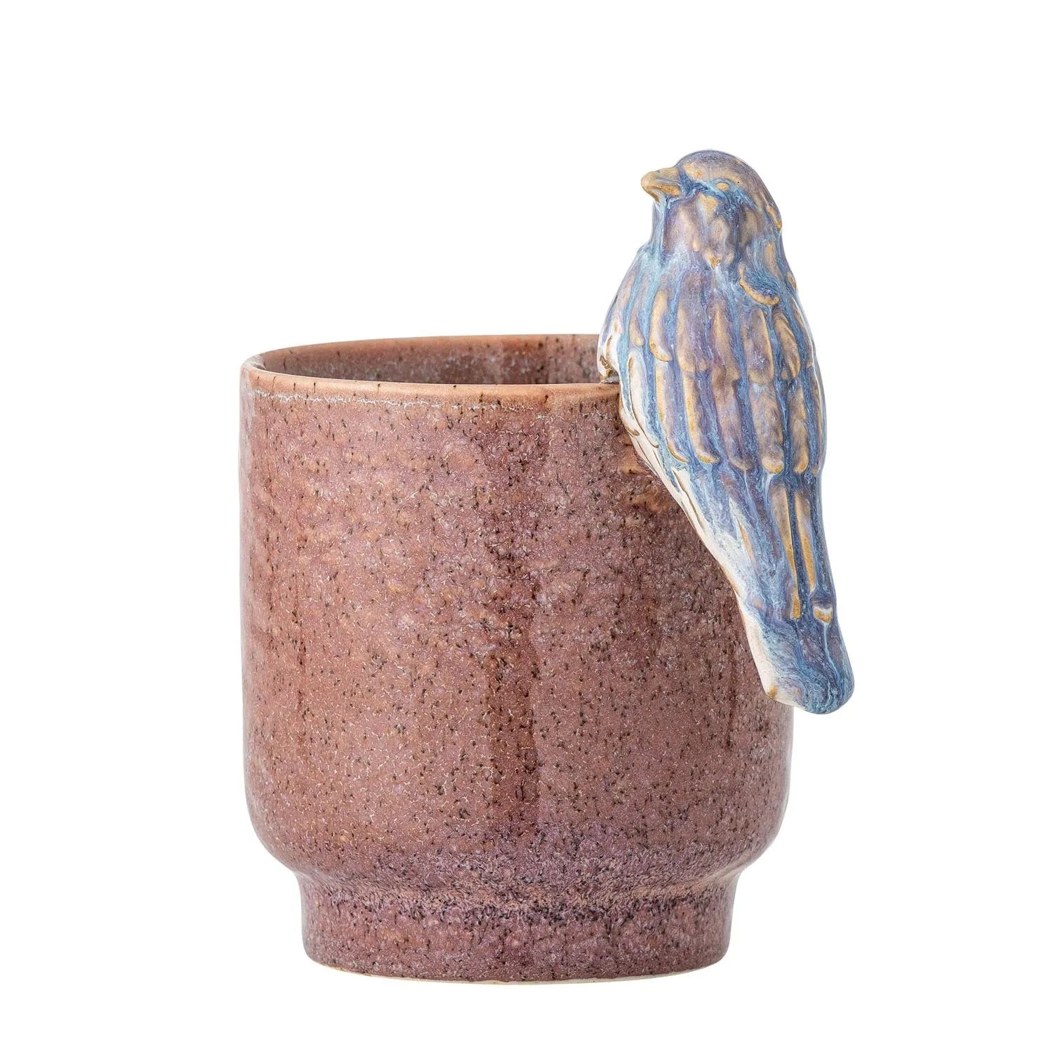 Larky Blumentopf, Rose, Steingut in Rose präsentiert im Onlineshop von KAQTU Design AG. Blumentopf ist von Creative Collection