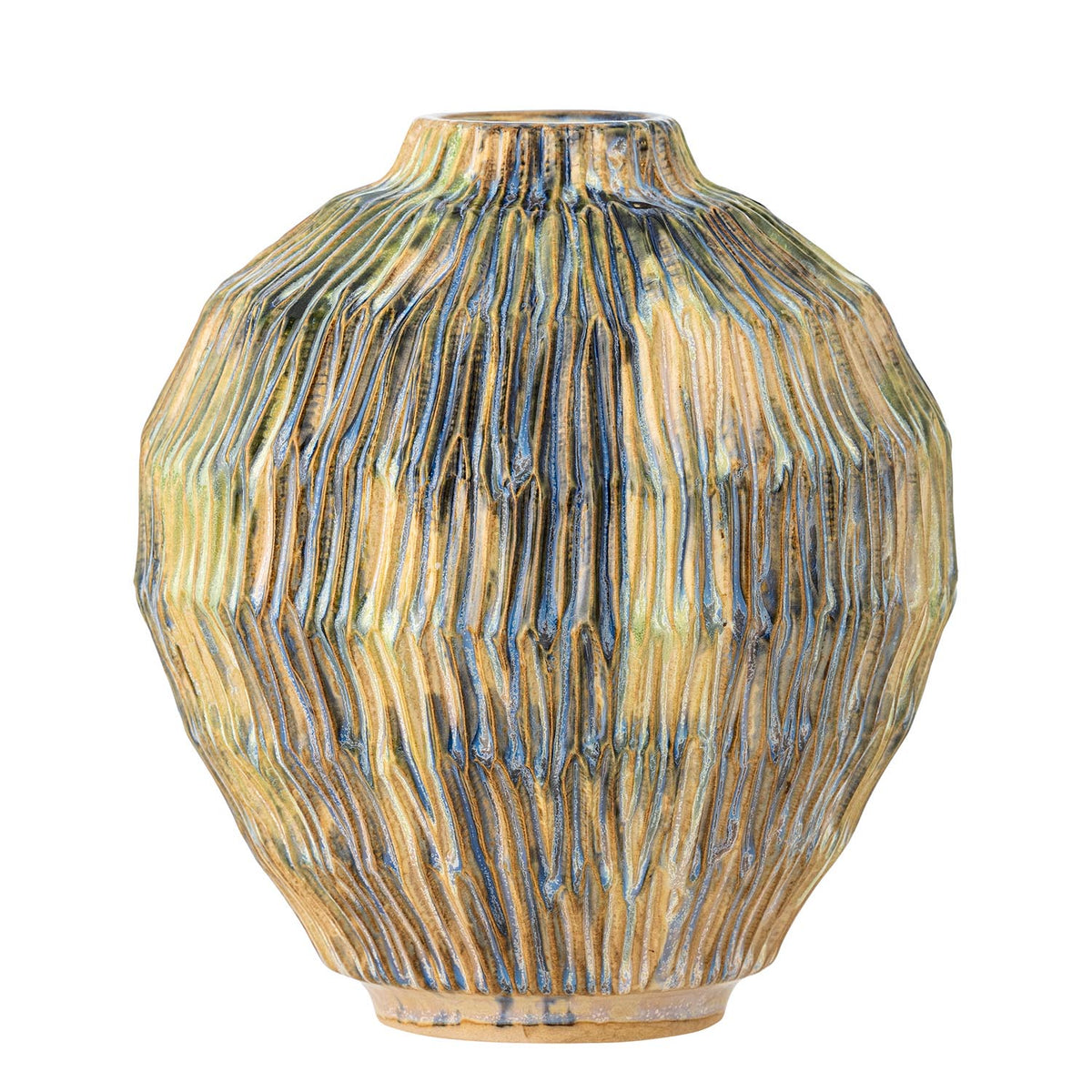Tavern Vase, Braun, Steingut in Braun präsentiert im Onlineshop von KAQTU Design AG. Vase ist von Creative Collection