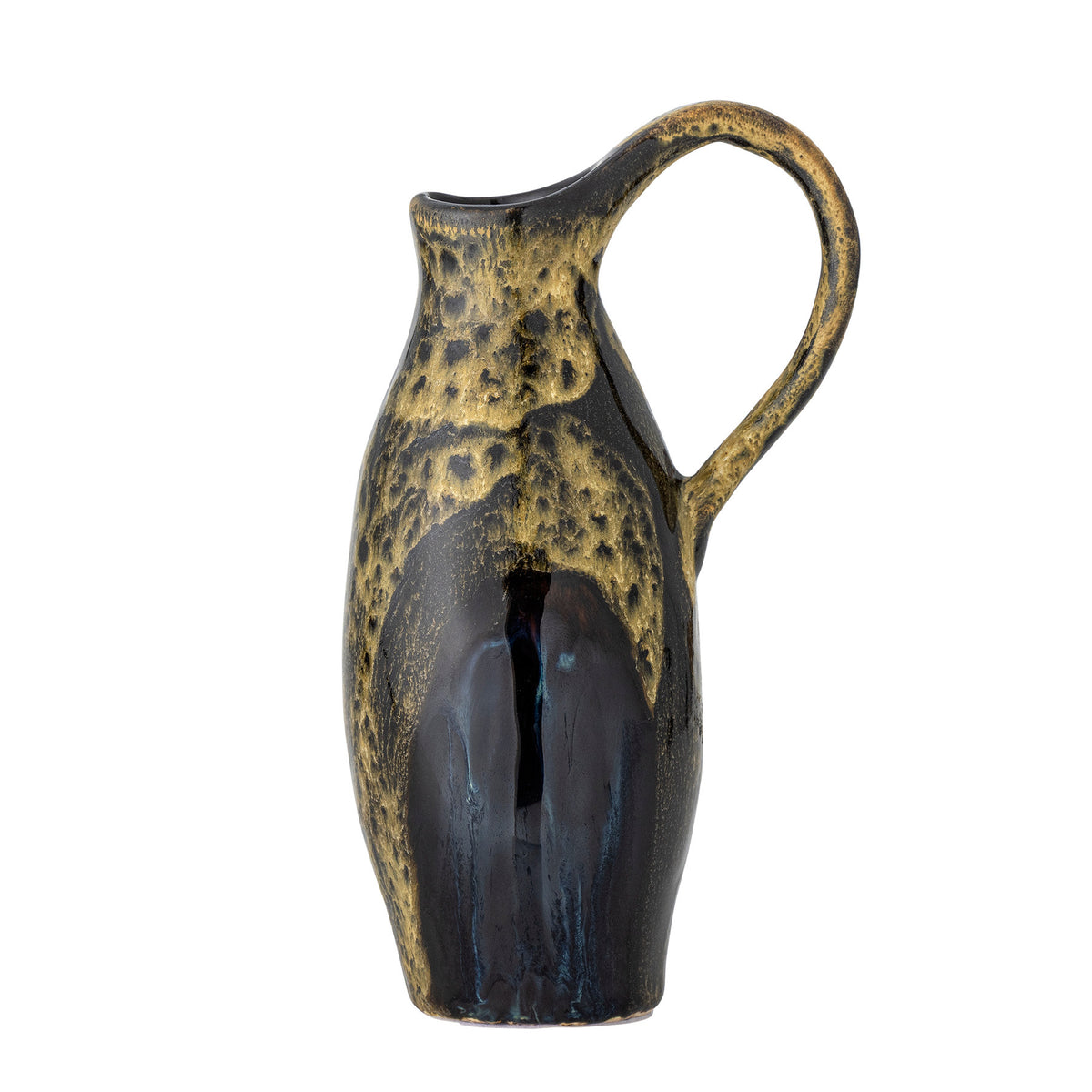 Jenkins Vase, Gelb, Steingut in Gelb präsentiert im Onlineshop von KAQTU Design AG. Vase ist von Creative Collection