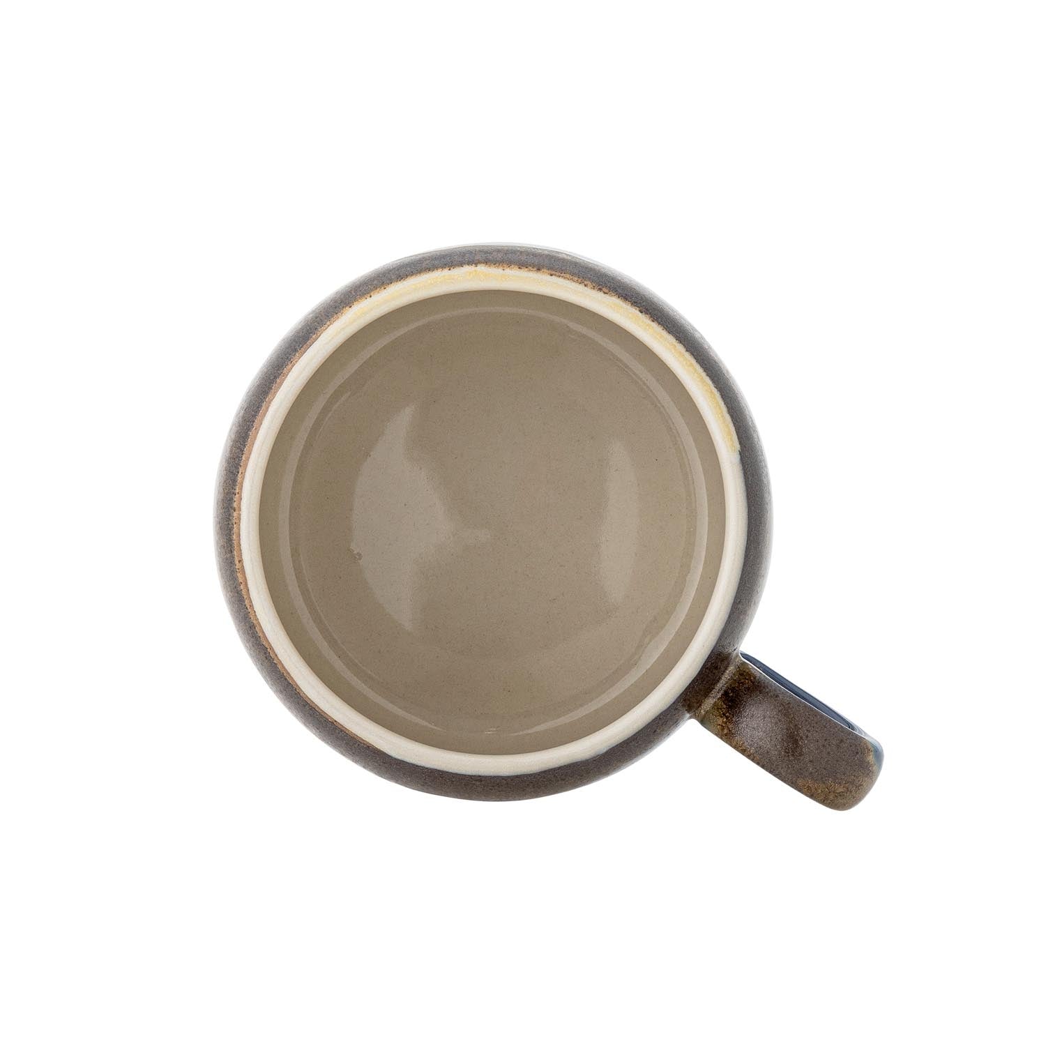 Sheen Becher, Blau, Steingut in Blau präsentiert im Onlineshop von KAQTU Design AG. Tasse ist von Bloomingville