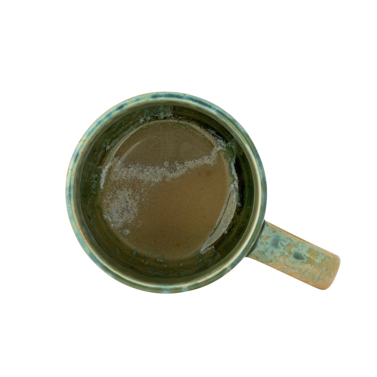 Milani Becher, Grün, Steingut in Grün präsentiert im Onlineshop von KAQTU Design AG. Tasse ist von Bloomingville