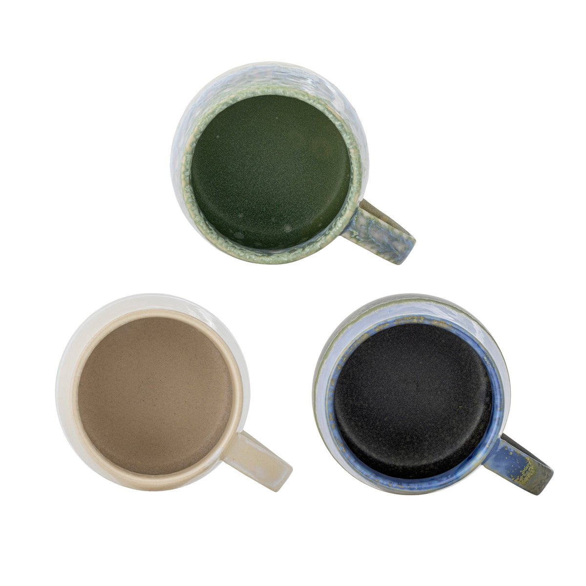 Cloe Becher, Blau, Steingut in Blau präsentiert im Onlineshop von KAQTU Design AG. Tasse ist von Creative Collection