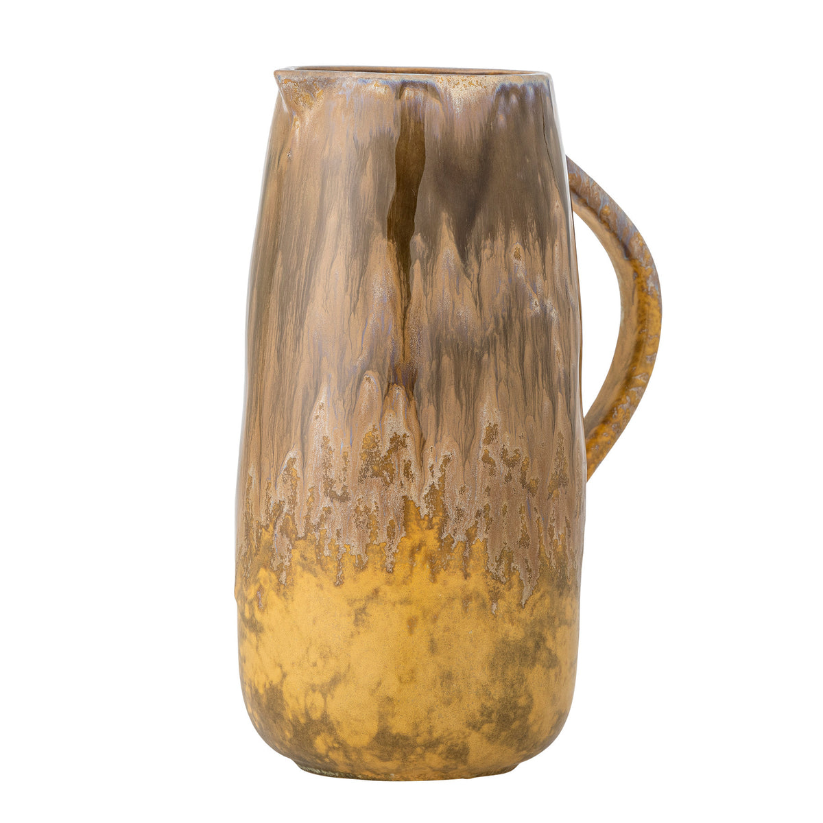 Lacey Krug, Braun, Steingut in Braun präsentiert im Onlineshop von KAQTU Design AG. Kanne ist von Creative Collection