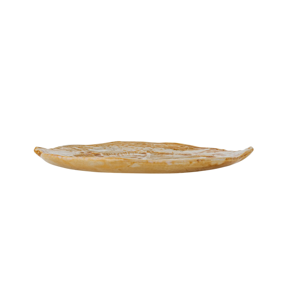 Golda Servierplatte, Braun, Steingut in Braun präsentiert im Onlineshop von KAQTU Design AG. Servierplatten ist von Creative Collection