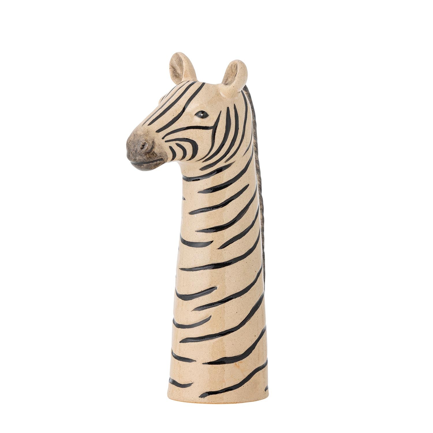 Feodor Vase, Weiß, Steingut in Weiß präsentiert im Onlineshop von KAQTU Design AG. Vase ist von Bloomingville Mini