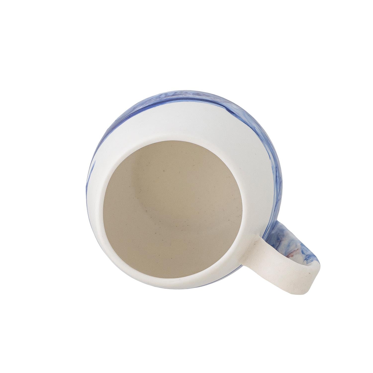 Lyre Tasse, Blau, Steingut in Blau präsentiert im Onlineshop von KAQTU Design AG. Tasse ist von Bloomingville