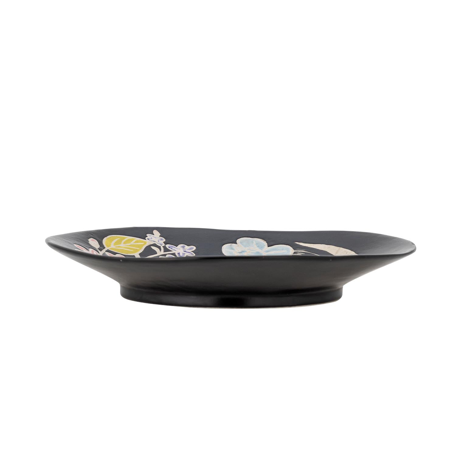 Amberly Serviertablett, Schwarz, Steingut in Schwarz präsentiert im Onlineshop von KAQTU Design AG. Käsezubehör ist von Bloomingville