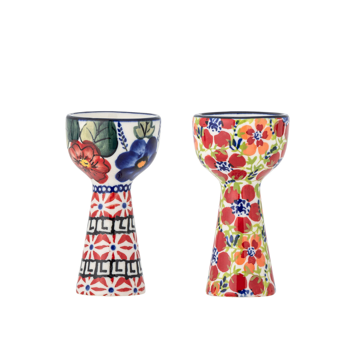 Florist Eierbecher, Rot, Steingut in Rot präsentiert im Onlineshop von KAQTU Design AG. Eierbecher ist von Creative Collection