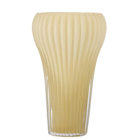 Averie Vase, Yellow, Glass