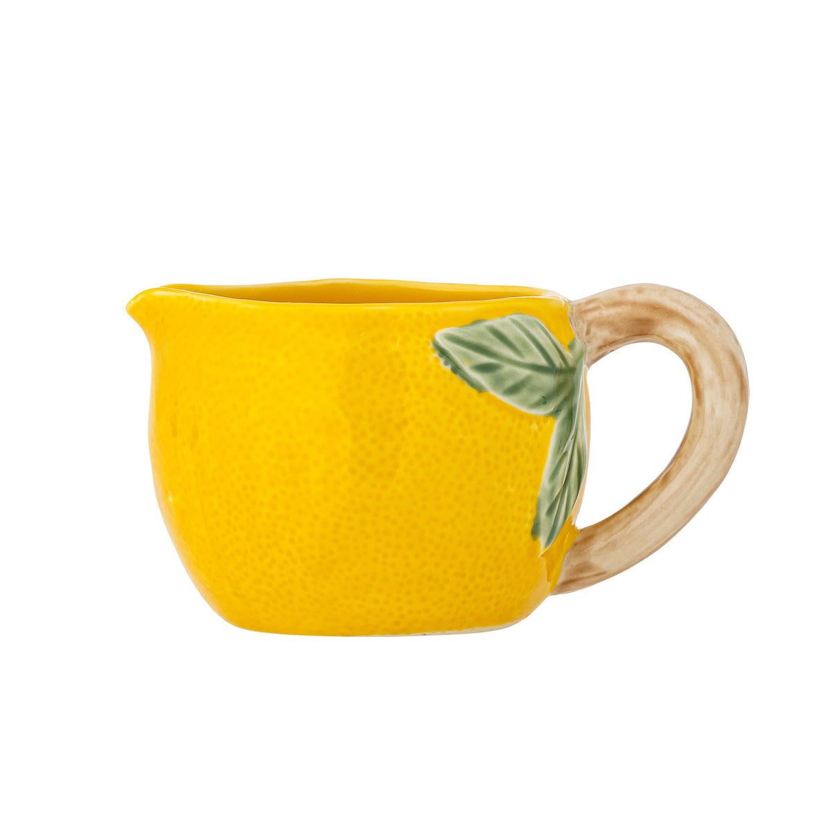 Limone Milchkännchen, Gelb, Steingut in Gelb präsentiert im Onlineshop von KAQTU Design AG. Milchkanne / Saucier ist von Creative Collection