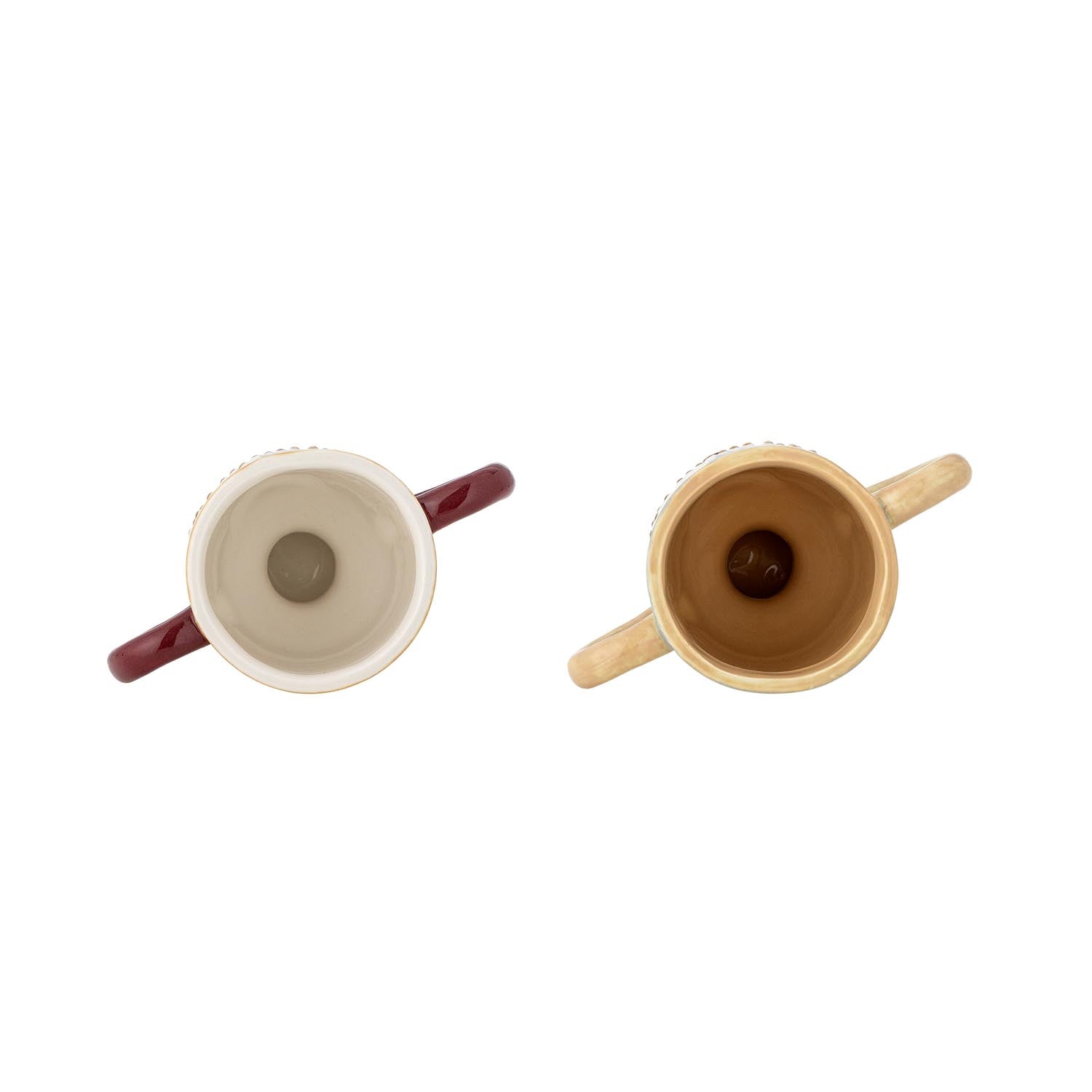 Trophy Tasse, Blau, Steingut in Blau präsentiert im Onlineshop von KAQTU Design AG. Tasse ist von Bloomingville Mini