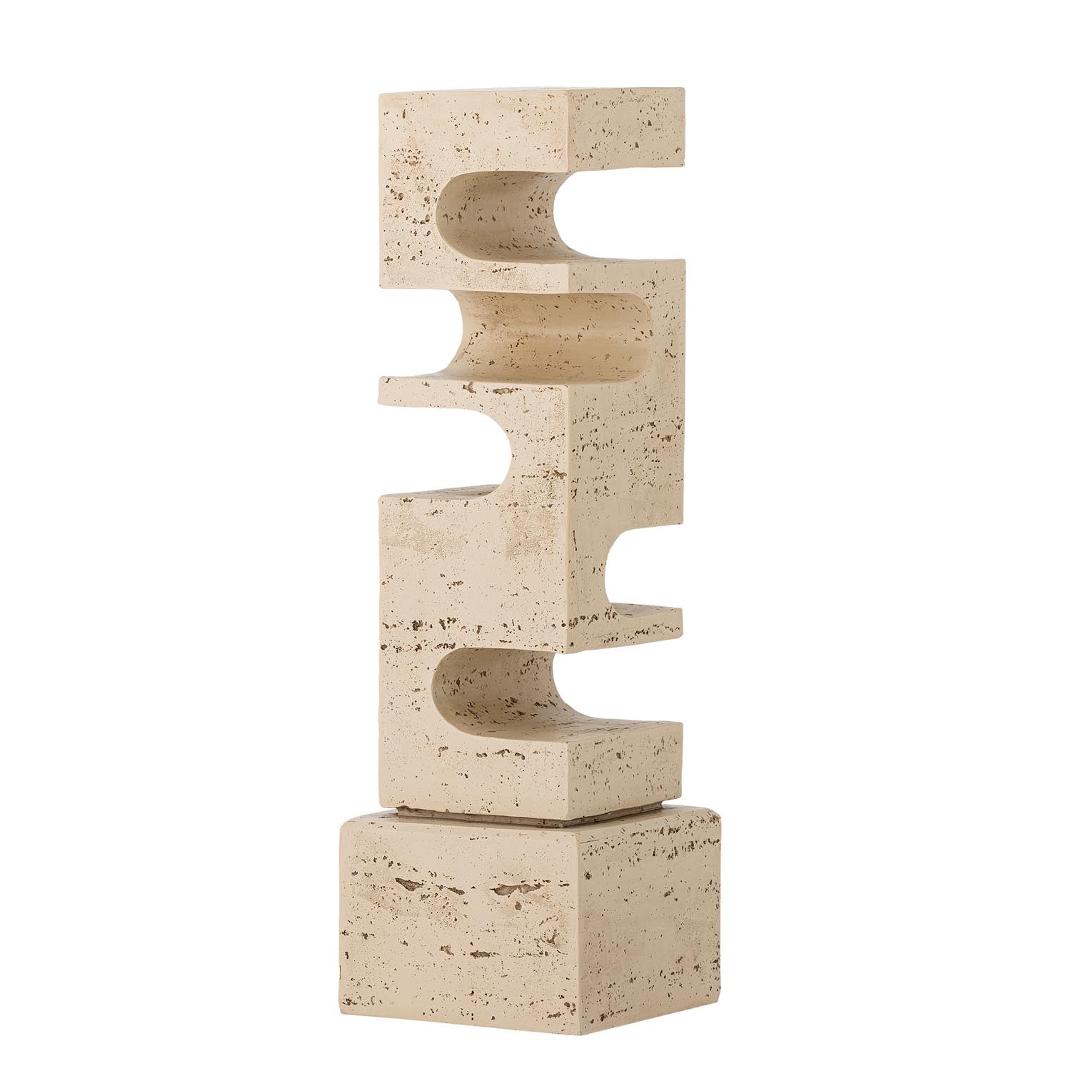 Hallam Deko, Weiß, Polyresin in Weiß präsentiert im Onlineshop von KAQTU Design AG. Weihnachtszubehör ist von Bloomingville