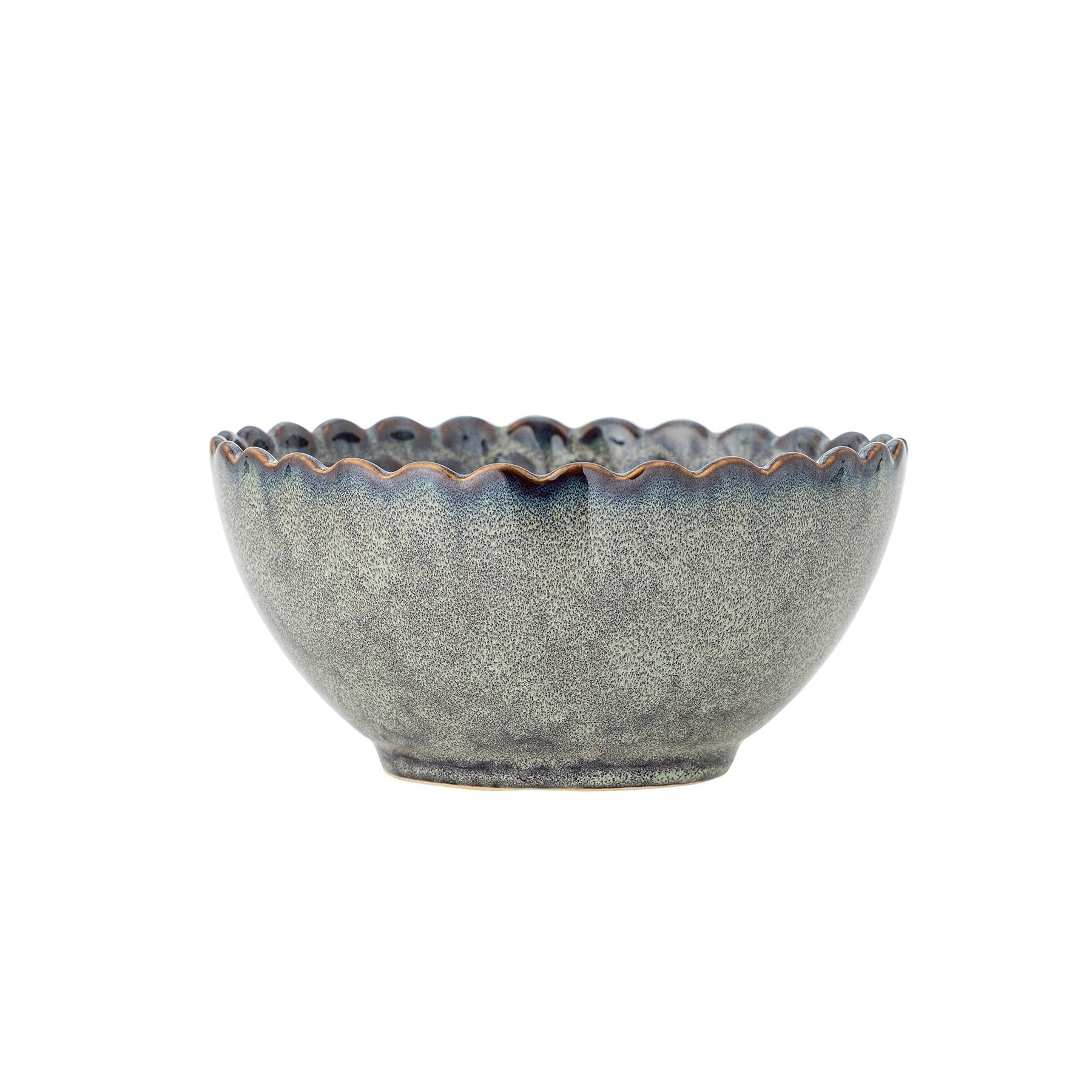 Katrina Schale, Grau, Steingut in Grey präsentiert im Onlineshop von KAQTU Design AG. Schale ist von Creative Collection