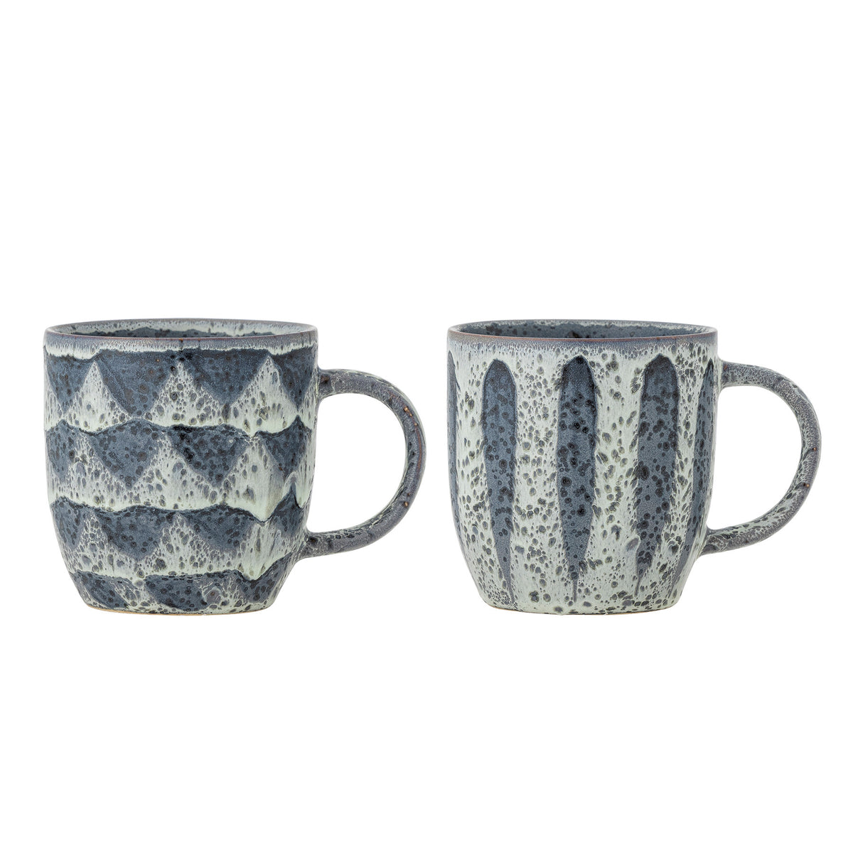 Ramie Becher, Grau, Steingut in Grey präsentiert im Onlineshop von KAQTU Design AG. Tasse ist von Creative Collection