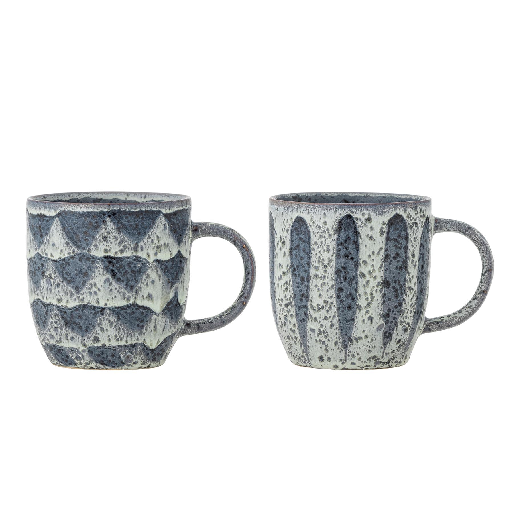 Ramie Becher, Grau, Steingut in Grey präsentiert im Onlineshop von KAQTU Design AG. Tasse ist von Creative Collection