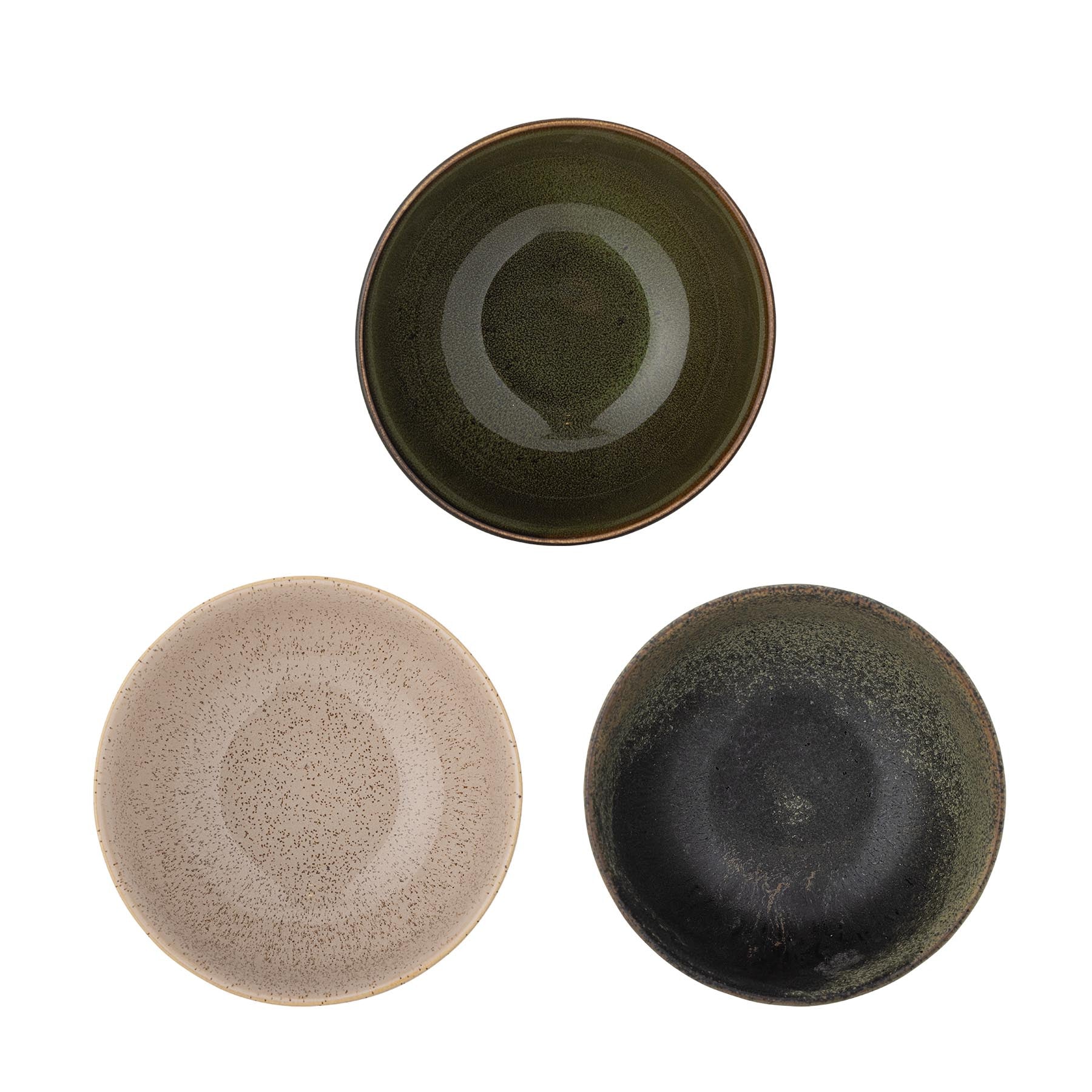 Addison Schale, Grün, Steingut in Green präsentiert im Onlineshop von KAQTU Design AG. Schale ist von Bloomingville