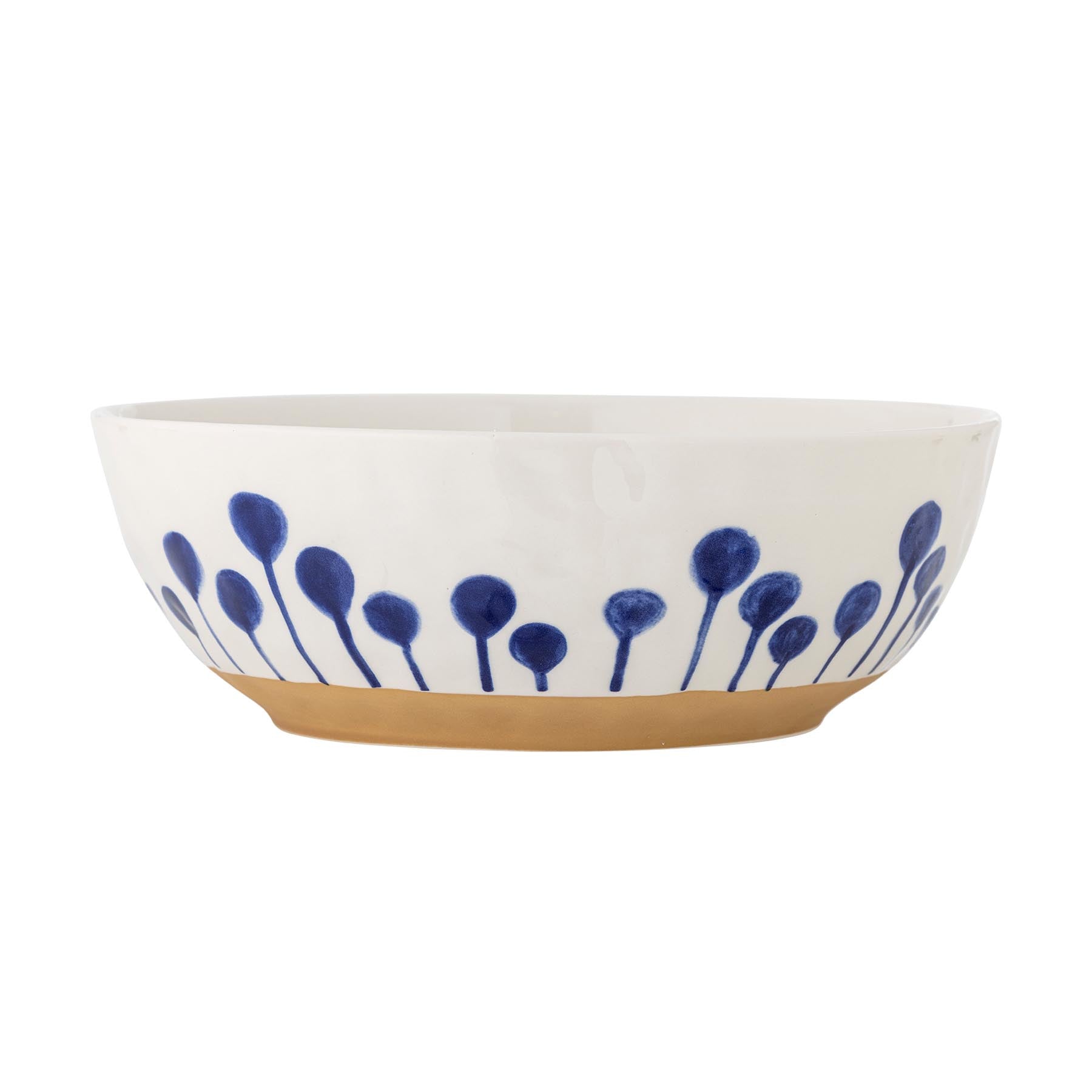 Linora Schale, Blau, Steingut in Blue präsentiert im Onlineshop von KAQTU Design AG. Schale ist von Creative Collection
