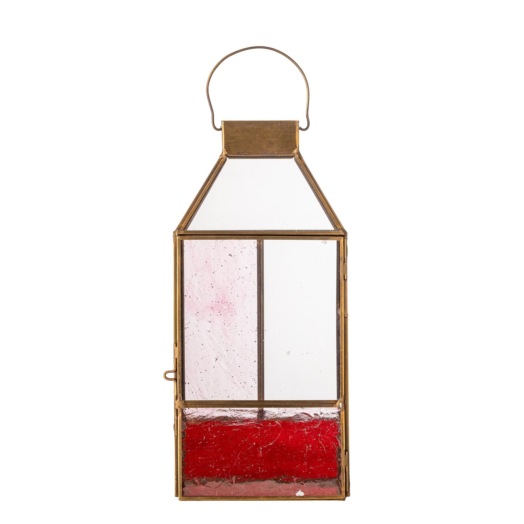 Drew Laterne, Rose, Glas in Rose präsentiert im Onlineshop von KAQTU Design AG. Laterne ist von Bloomingville
