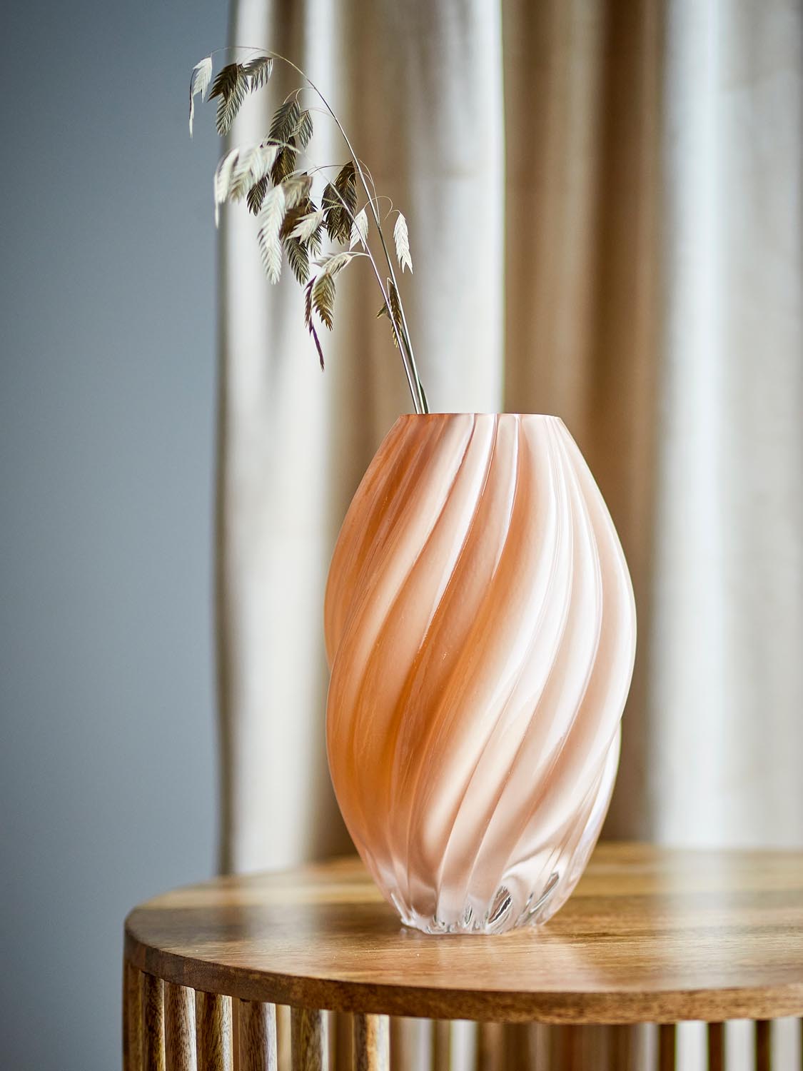 Kanji Vase, Natur, Glas in Nature präsentiert im Onlineshop von KAQTU Design AG. Vase ist von Creative Collection