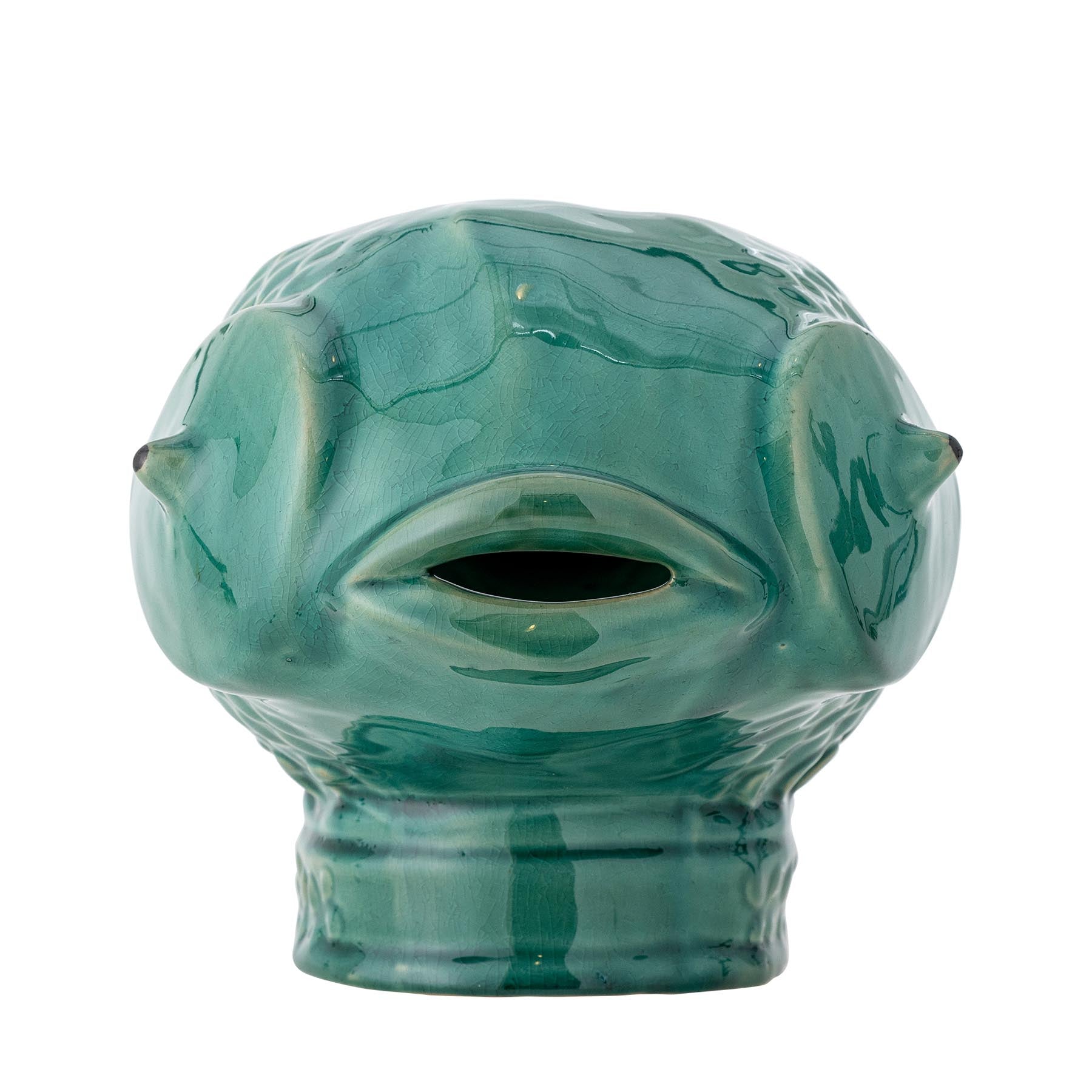 Hiro Blumentopf, Grün, Steingut in Green präsentiert im Onlineshop von KAQTU Design AG. Pflanzentopf Outdoor ist von Creative Collection