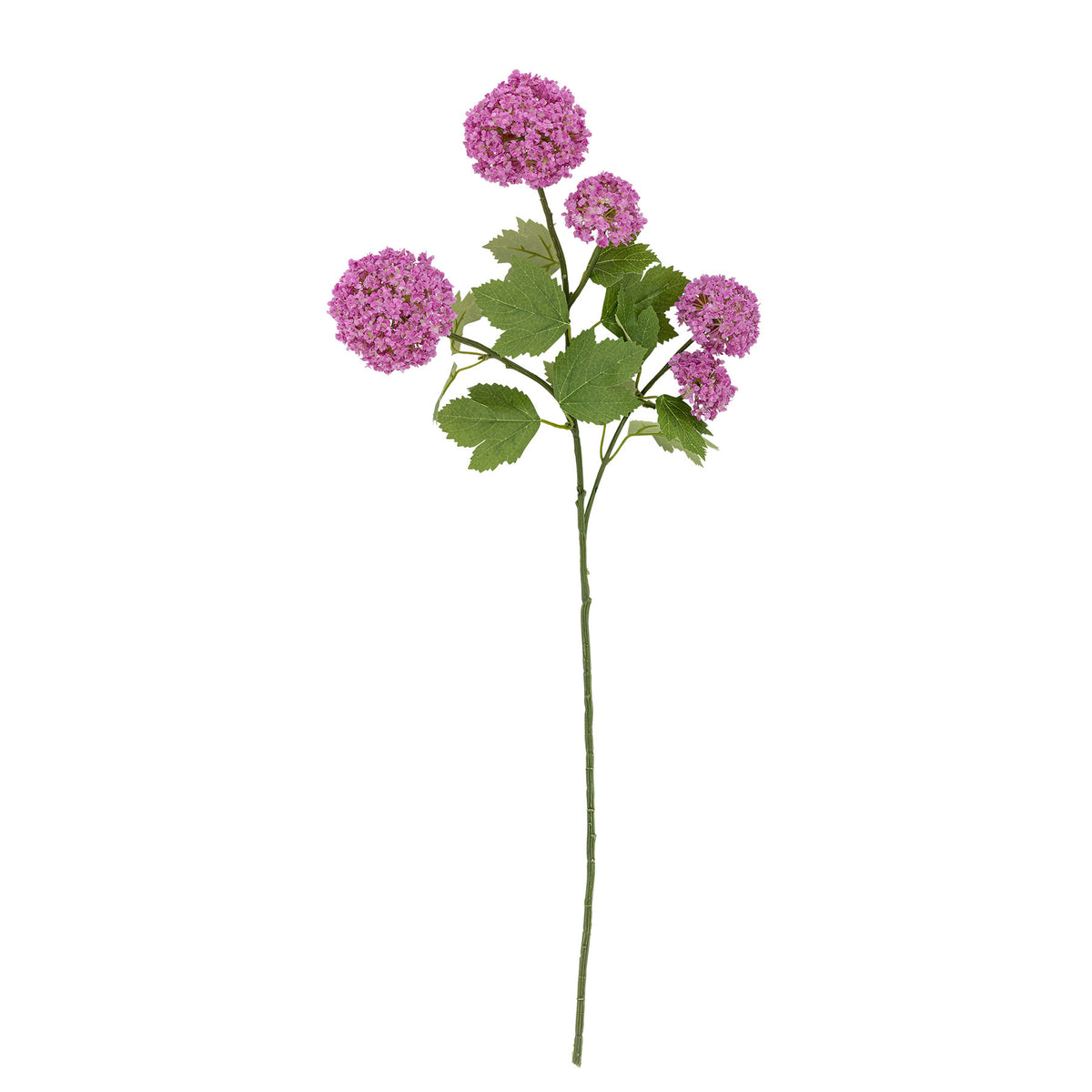 Snowball Stiel, Violett, Künstliche Blumen in Purple präsentiert im Onlineshop von KAQTU Design AG. Kunstblume ist von Bloomingville
