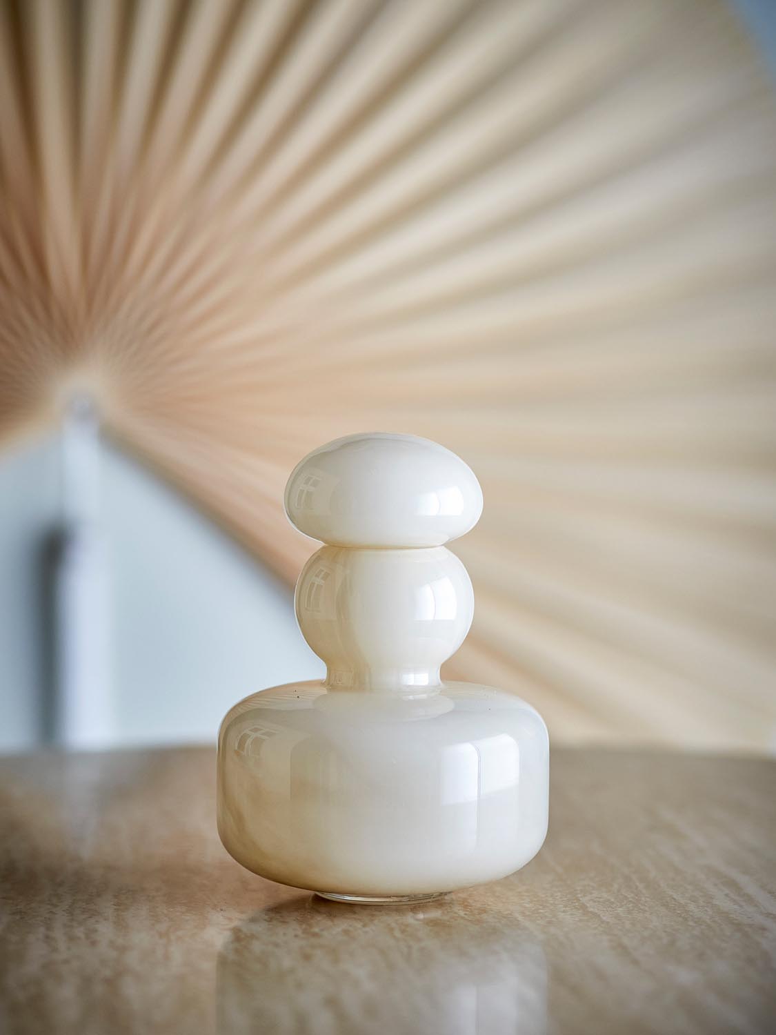 Cynthia Vase, Natur, Glas in Nature präsentiert im Onlineshop von KAQTU Design AG. Vase ist von Bloomingville