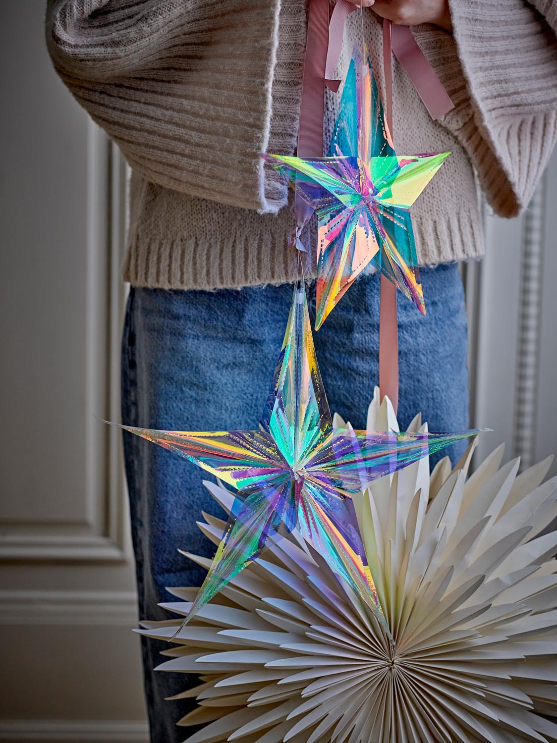 Aikito Ornament, Klar, Kunststoff in Clear präsentiert im Onlineshop von KAQTU Design AG. Ornament ist von Bloomingville