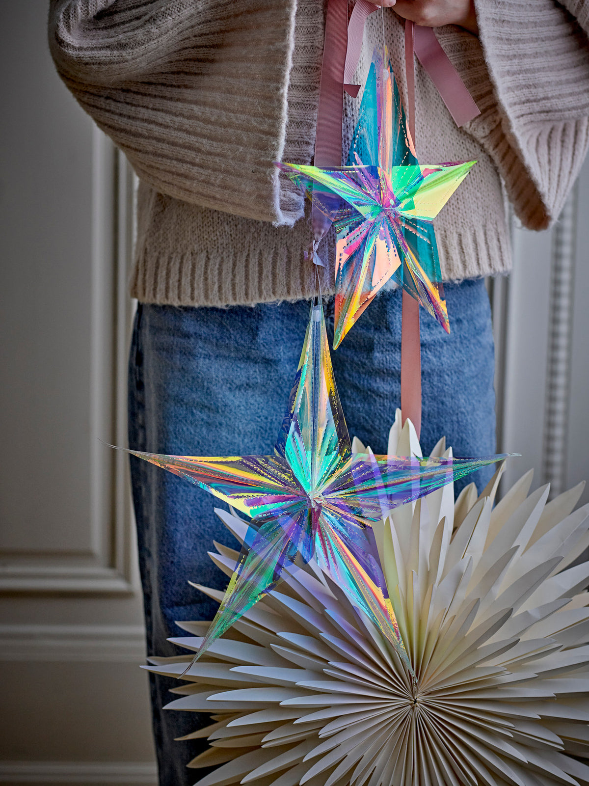 Aikito Ornament, Klar, Kunststoff in Clear präsentiert im Onlineshop von KAQTU Design AG. Ornament ist von Bloomingville