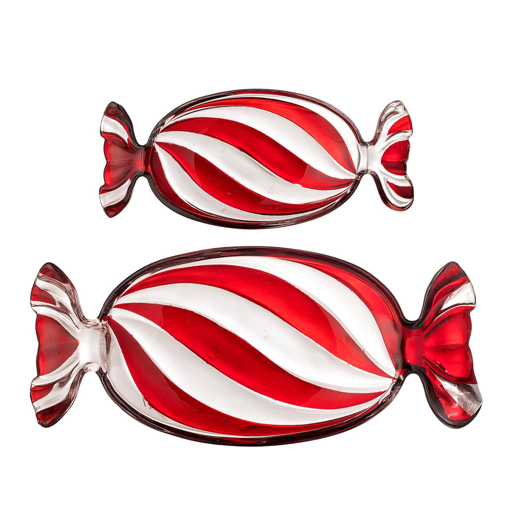 Sweetie Servierplatte, Rot, Glas in Red präsentiert im Onlineshop von KAQTU Design AG. Käsezubehör ist von Bloomingville